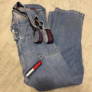 Vintage Tommy Hilfiger Jean Overalls